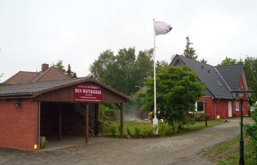 Villa Hus Wattkieker 7B Husum  Exterior foto